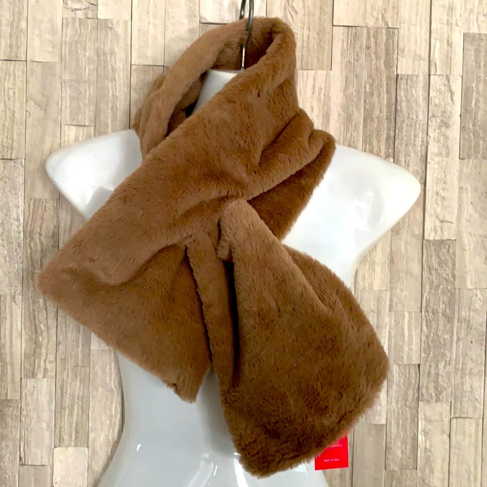 Soft cozy wrap scarf